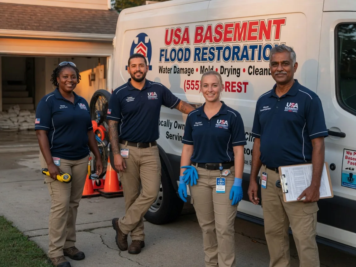 Basement Flood Cleanup company in Arnold, KS
