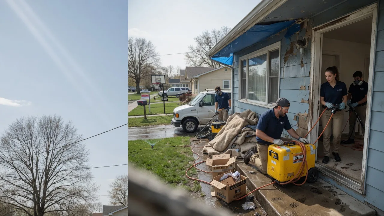Basement Flood Cleanup in Arnold, KS near me